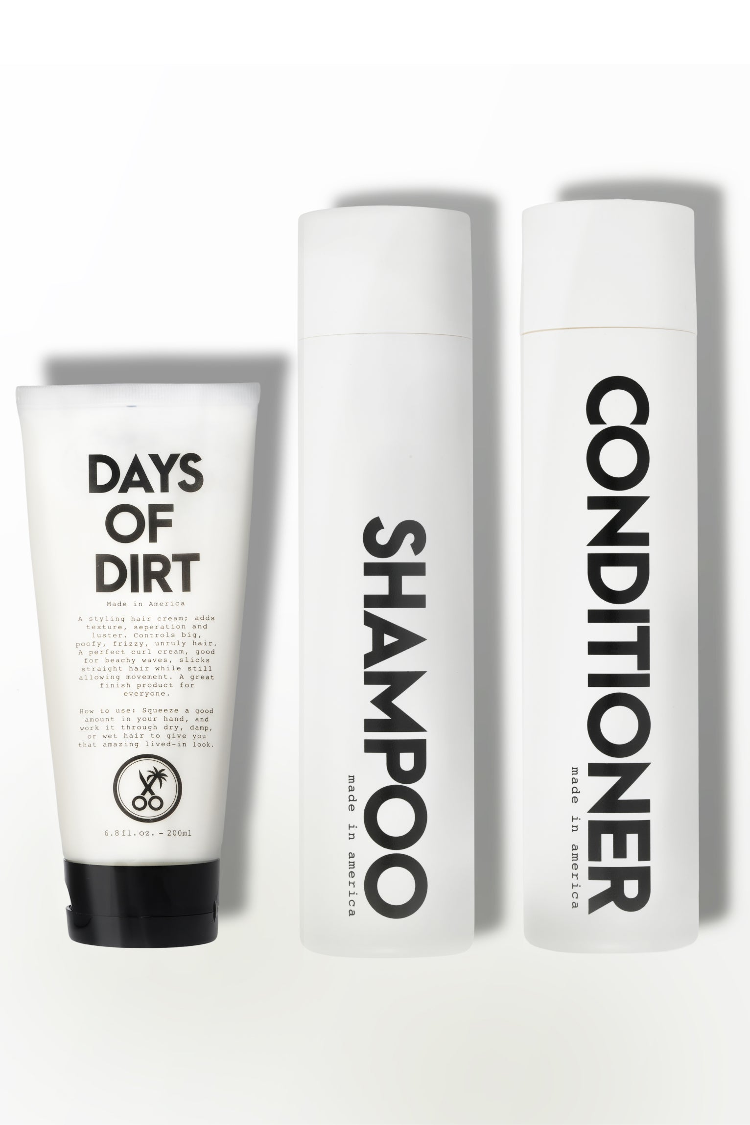 Days of Dirt + Shampoo & Conditioner