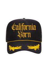 California Born Truckers Black and Gold